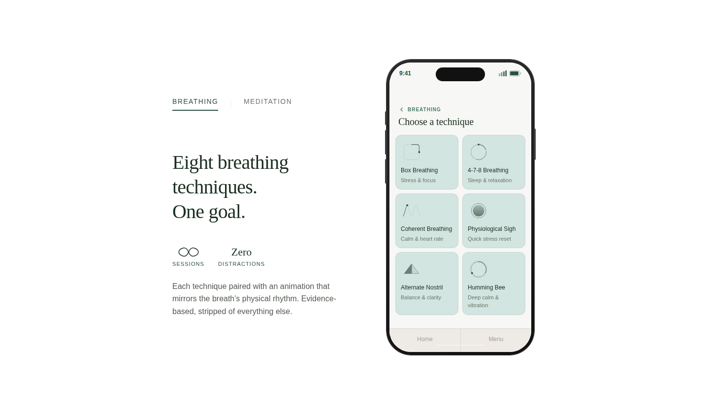 Hush app screenshot